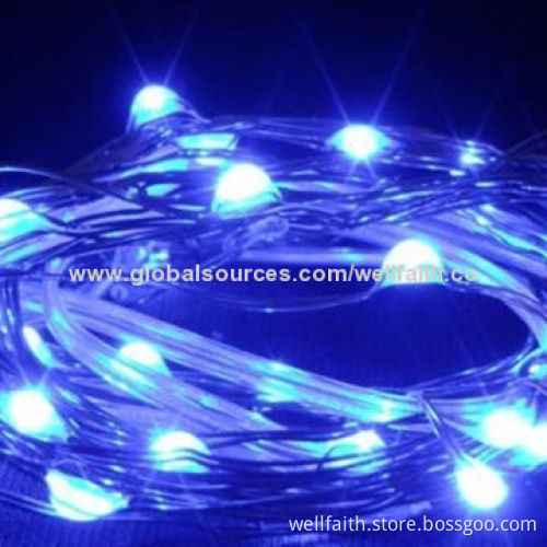 Fiber-optic LED String Lights with Individual Packing for Concert Decoration